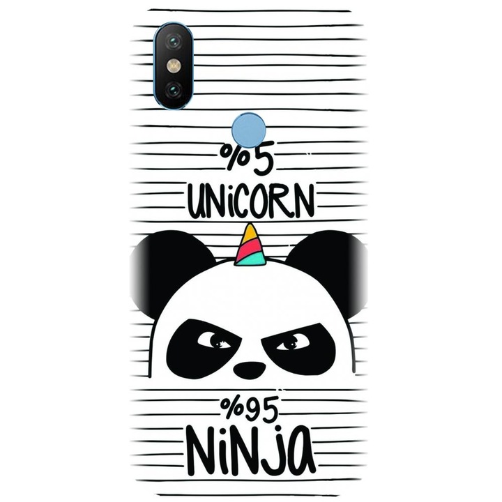 Силиконов калъф, съвместим с Xiaomi Mi A2 - модел Unicorn Ninja