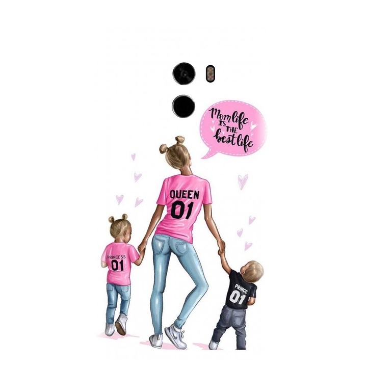 Силиконов калъф, съвместим с Xiaomi Mi Mix 2 - модел Mama 2