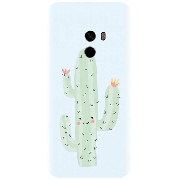 Силиконов калъф, съвместим с Xiaomi Mi Mix 2 - модел Cactus