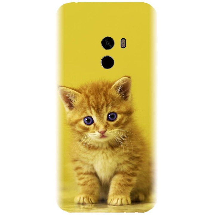 Силиконов калъф, съвместим с Xiaomi Mi Mix 2 - модел Cat