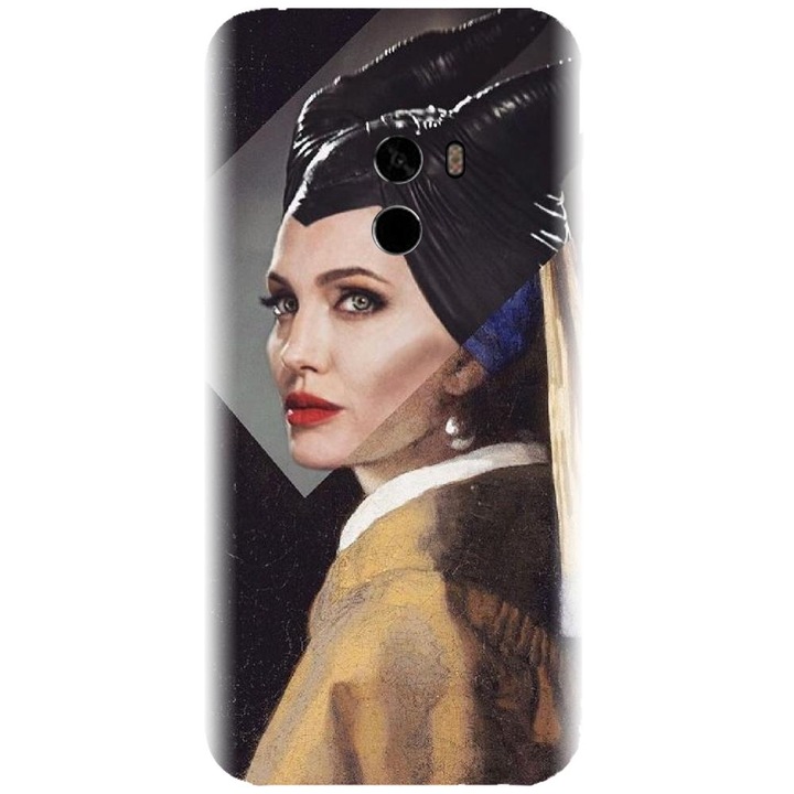 Силиконов калъф, съвместим с модел Xiaomi Mi Mix 2 - Girl With A Pearl