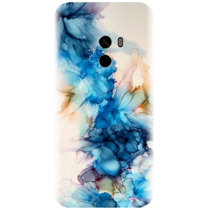 Силиконов калъф, съвместим с модел Xiaomi Mi Mix 2 - Ink Flowers