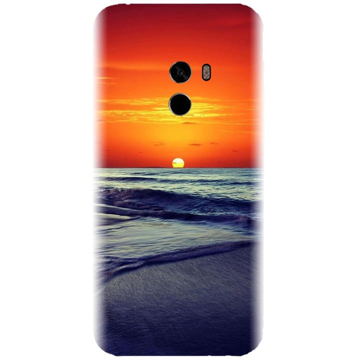 Силиконов калъф, съвместим с Xiaomi Mi Mix 2 - модел Ocean Sunset