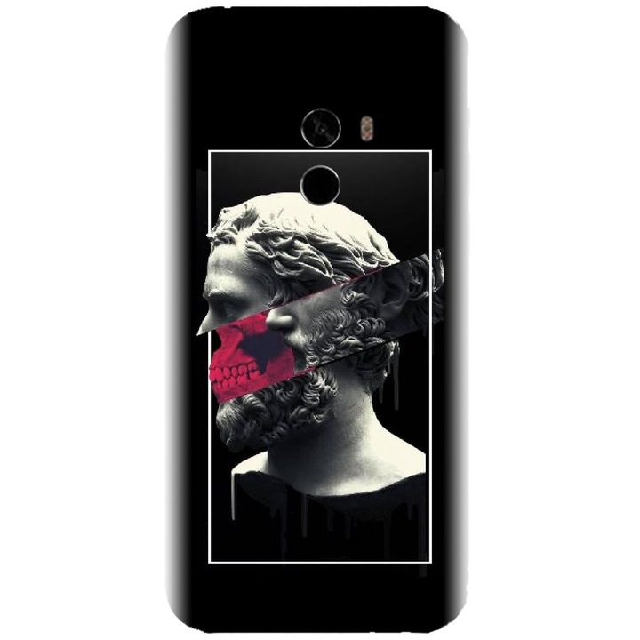 Силиконов калъф, съвместим с Xiaomi Mi Mix 2 - модел Smoking Sculpture