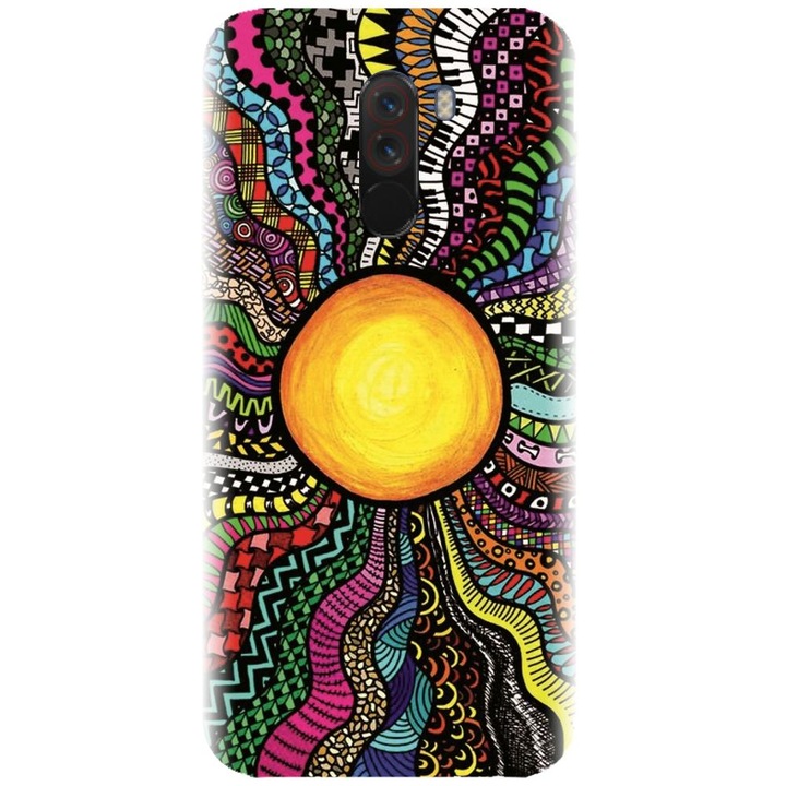 Силиконов калъф, съвместим с Xiaomi PocoPhone F1 - модел Sun