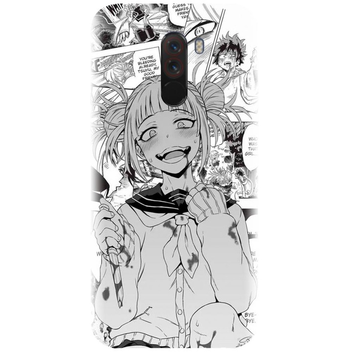Силиконов капак, съвместим с Xiaomi PocoPhone F1 - модел Himiko Toga Anime