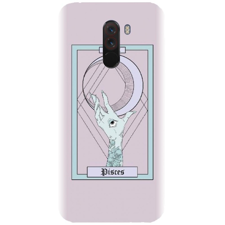 Силиконов калъф, съвместим с Xiaomi PocoPhone F1 - модел Tarot Zodiac Pisces