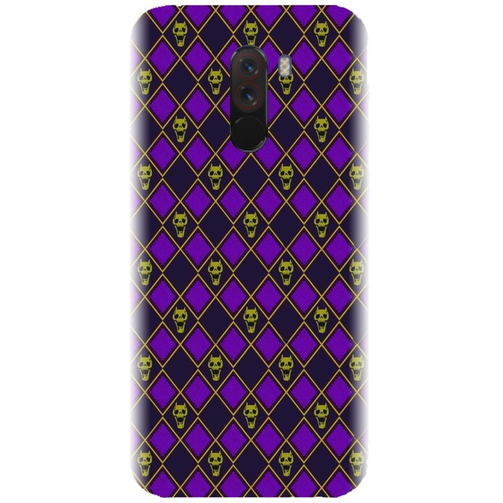 Силиконов калъф, съвместим с Xiaomi PocoPhone F1 - модел Yoshikage Pattern