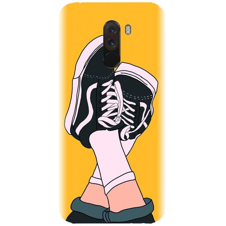 Силиконов кейс, съвместим с Xiaomi PocoPhone F1 - модел Vans