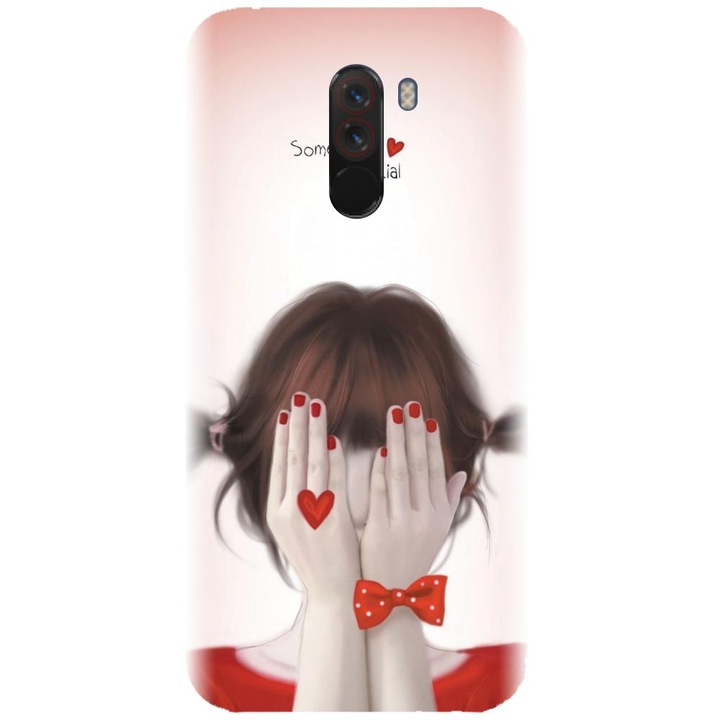 Силиконов калъф, съвместим с Xiaomi PocoPhone F1 - модел Something Special