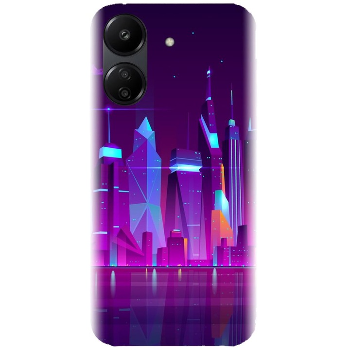 Силиконов кейс съвместим с Xiaomi Redmi 13c 4g - модел Town