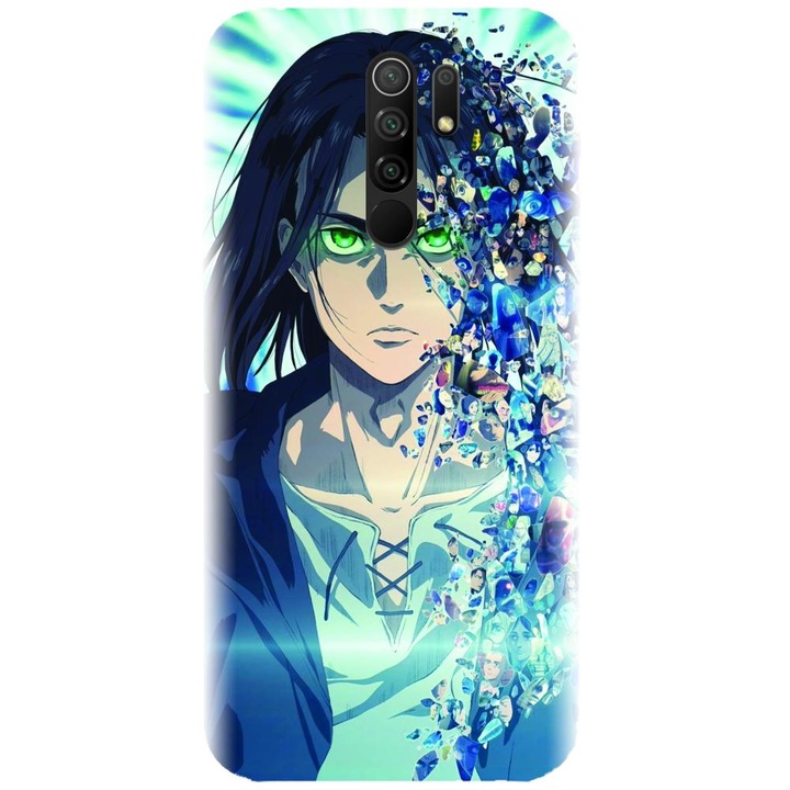 Силиконов капак, съвместим с Xiaomi Redmi 9 - Anime Aot CSR 1300 модел