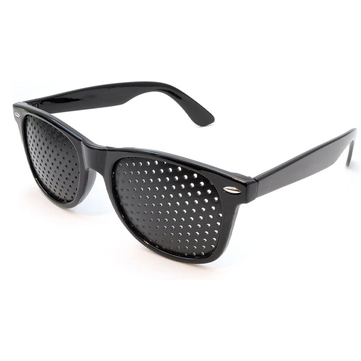 Ochelari pentru antrenamentul ochilor, negri