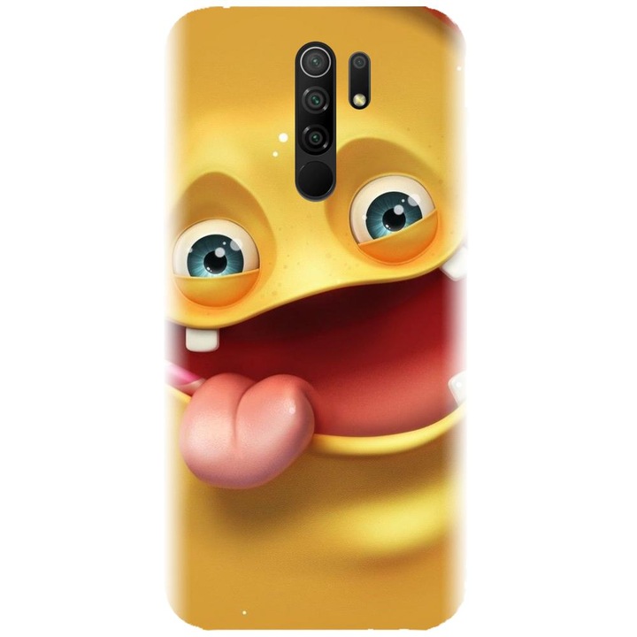 Силиконов капак, съвместим с Xiaomi Redmi 9 - модел Cute Monster