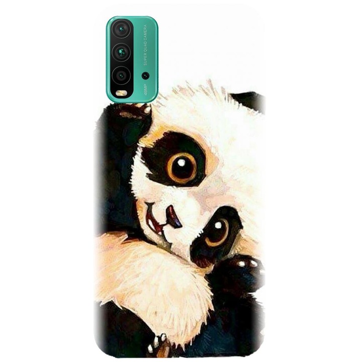Калъф, съвместим с Xiaomi Redmi 9t - модел Baby Panda 002, силикон