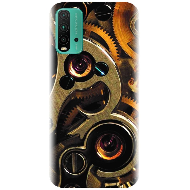 Силиконов капак, съвместим с модел Xiaomi Redmi 9t - Часовников механизъм