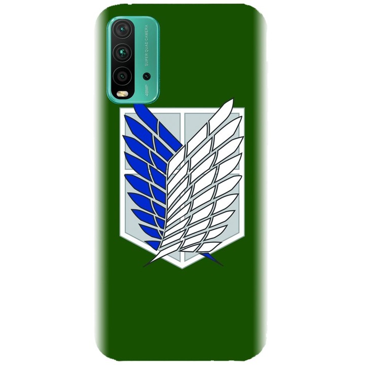 Силиконов калъф, съвместим с Xiaomi Redmi 9t - модел Survey Corps