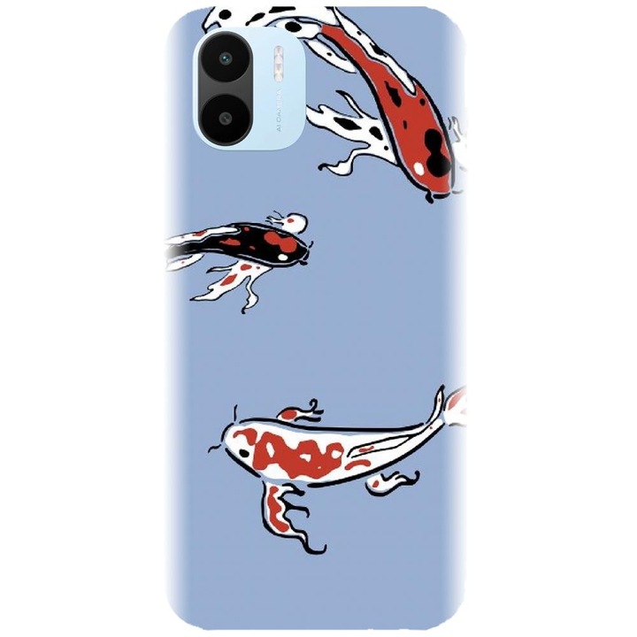 Силиконов калъф, съвместим с Xiaomi Redmi A1 - модел Fish