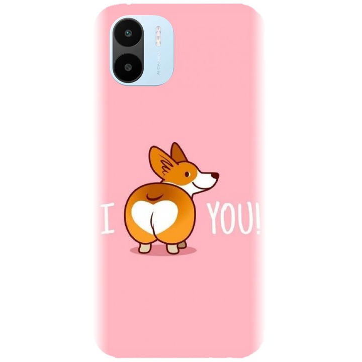 Силиконов кейс съвместим с Xiaomi Redmi A1 - модел I Corgi U