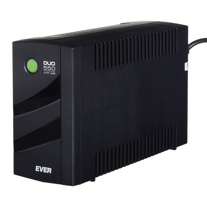 Интерактивна UPS система Ever T/DAVRTO-000K55/01 330 W, 8.4 см, Черна