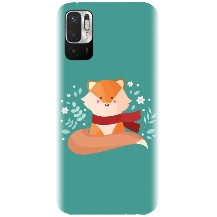 Силиконов капак, съвместим с Xiaomi Redmi Note 10 4g - модел Winter Fox