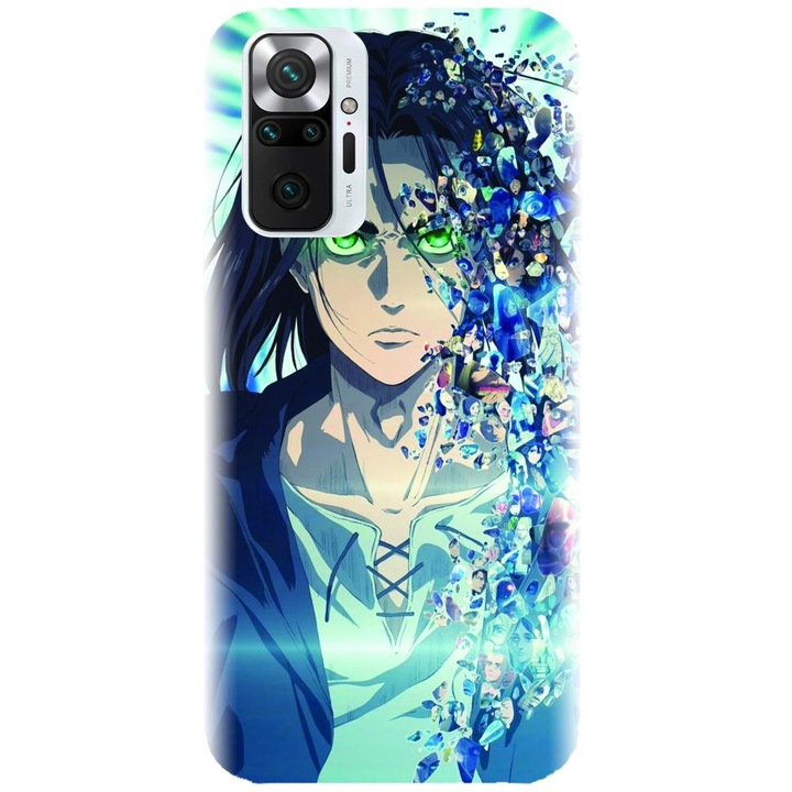 Калъф, съвместим с Xiaomi Redmi Note 10 Pro - Anime модел Aot CSR 1300