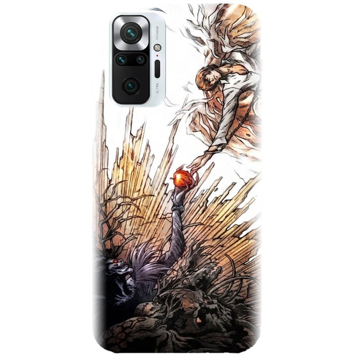 Силиконов кейс, съвместим с Xiaomi Redmi Note 10 Pro - модел Death Note