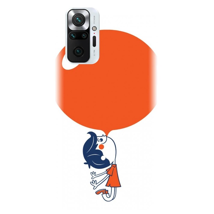 Силиконов калъф, съвместим с Xiaomi Redmi Note 10 Pro - модел Bubble