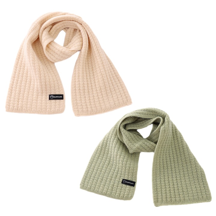 Esarfa copii, sintetica, 135-175x70cm, multicolor