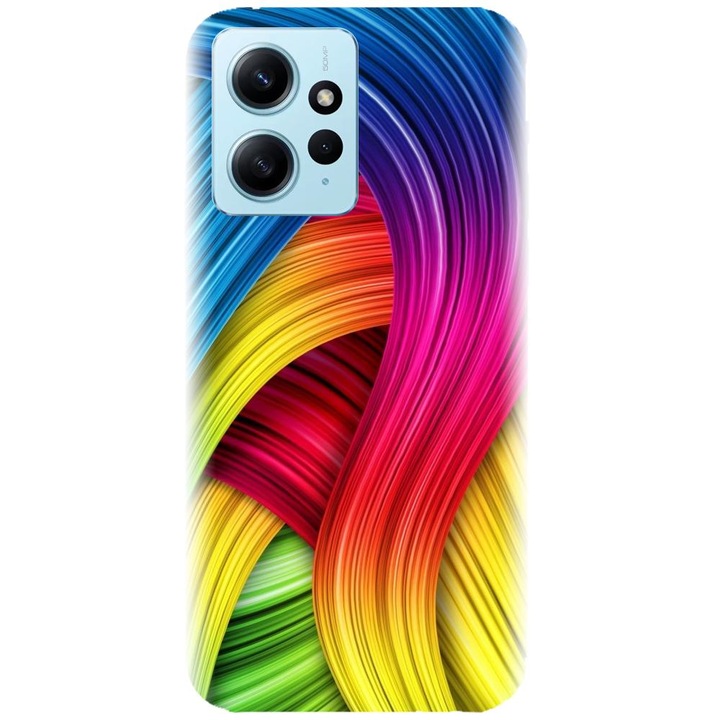 Силиконов кейс съвместим с Xiaomi Redmi Note 12 4g - Цветен модел