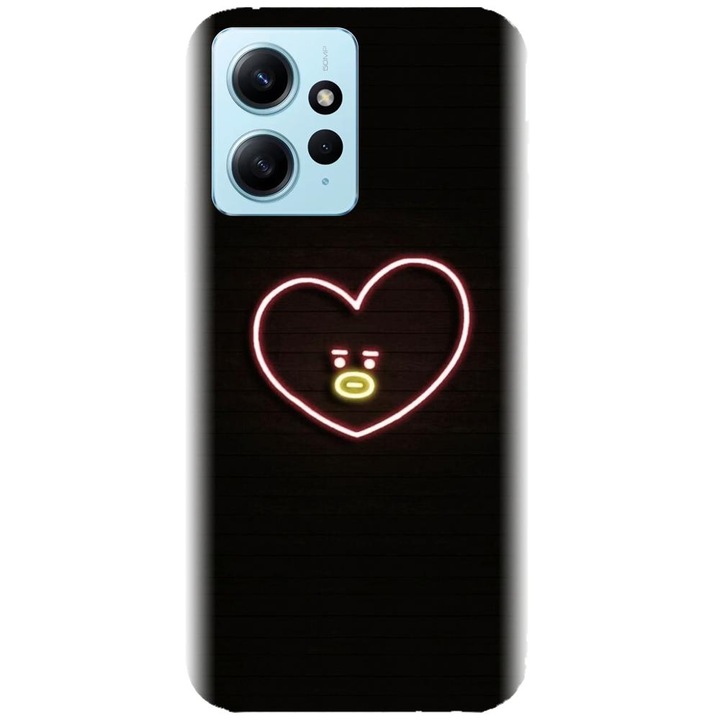 Husa din silicon compatibila cu Xiaomi Redmi Note 12 4g - model BTS