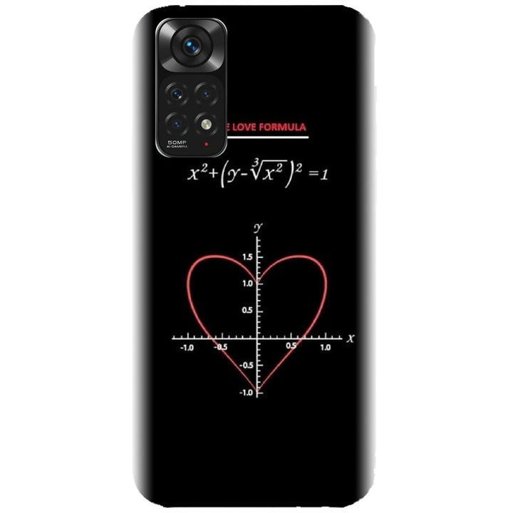 Силиконов капак, съвместим с Xiaomi Redmi Note 11s 4g - Моделът The Love Formula