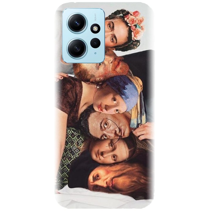 Husa din silicon compatibila cu Xiaomi Redmi Note 12 4g - model Friends 2