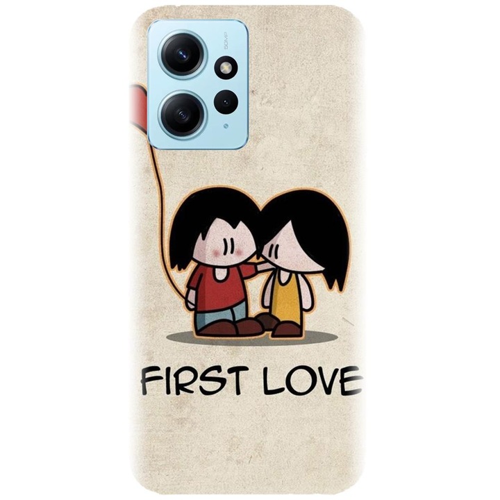 Силиконов калъф, съвместим с Xiaomi Redmi Note 12 4g - модел First Love