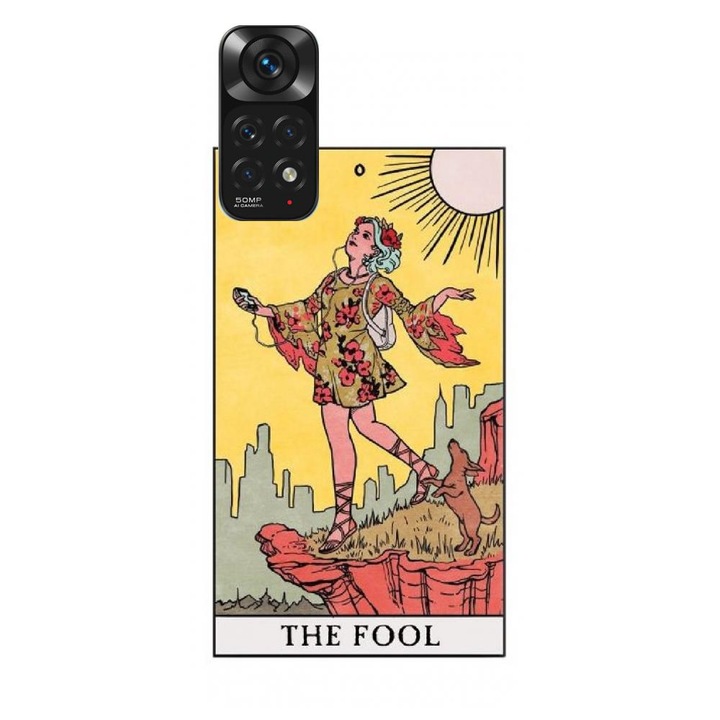 Силиконов кейс съвместим с Xiaomi Redmi Note 11s 4g - модел Tarot The Fool Classic