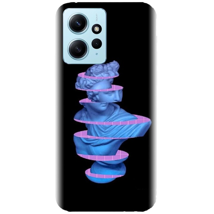 Husa din silicon compatibila cu Xiaomi Redmi Note 12 4g - model Sculptura
