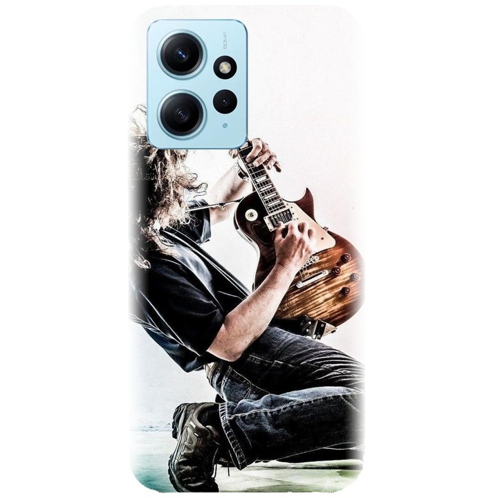 Husa din silicon compatibila cu Xiaomi Redmi Note 12 4g - model Rock Star