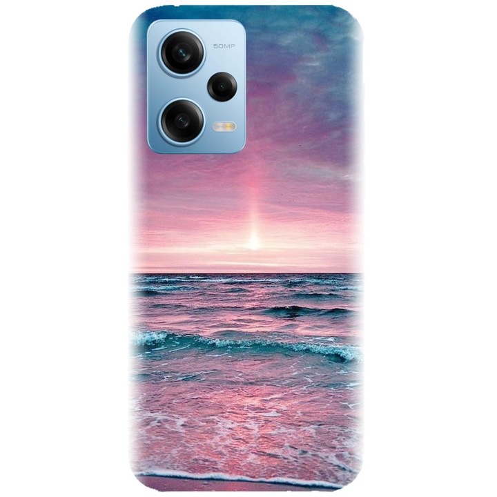 Husa din silicon compatibila cu Xiaomi Redmi Note 12 Pro Plus - model Calm Sea