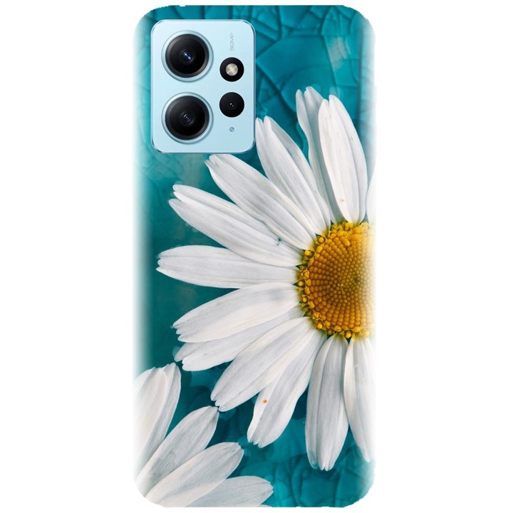 Husa din silicon compatibila cu Xiaomi Redmi Note 12 4g - model Flower Power