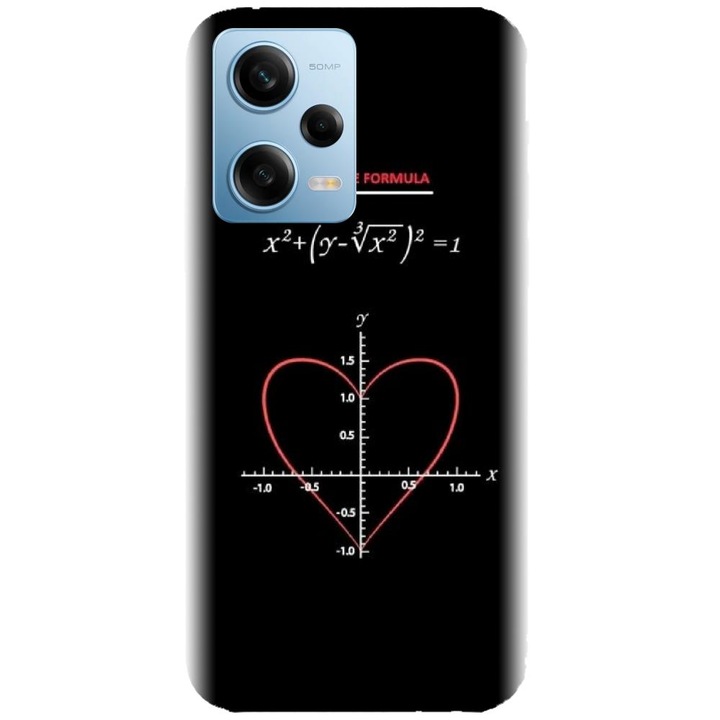 Husa din silicon compatibila cu Xiaomi Redmi Note 12 Pro Plus - model The Love Formula
