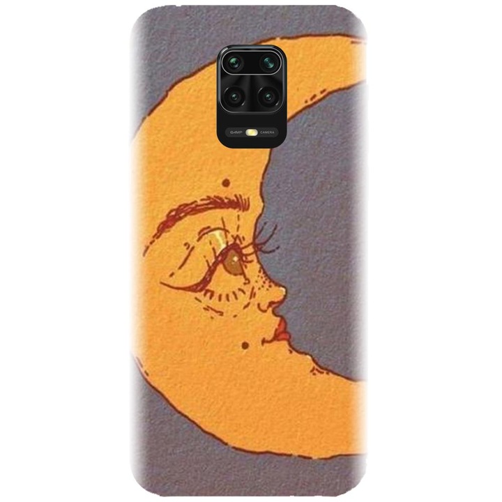 Силиконов капак, съвместим с Xiaomi Redmi Note 9s - модел Moon