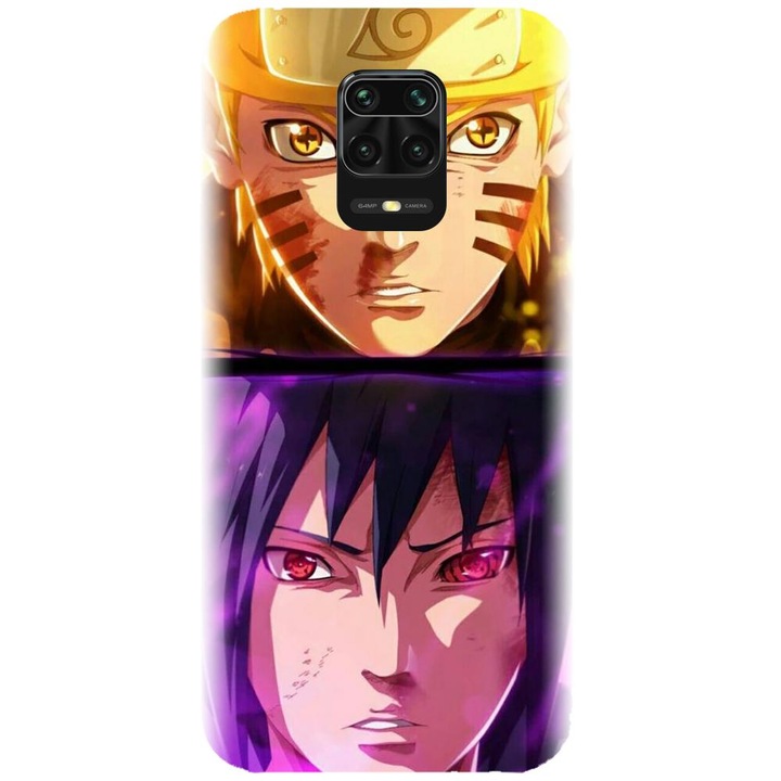 Husa din silicon compatibila cu Xiaomi Redmi Note 9s - model Naruto Uzumaki 2