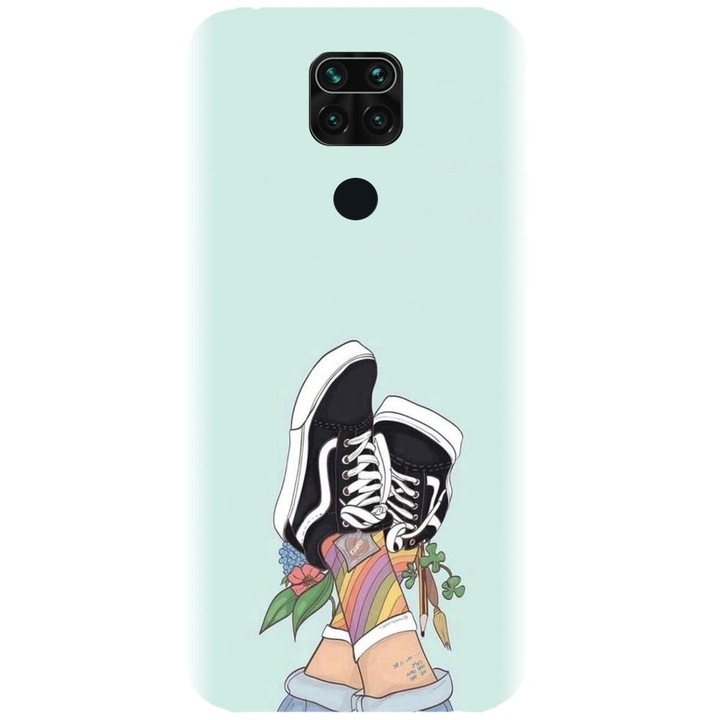 Husa din silicon compatibila cu Xiaomi Redmi Note 9 - model Relax 2