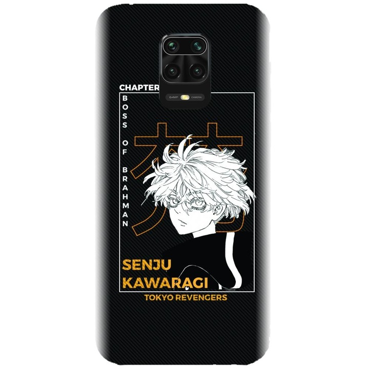 Husa din silicon compatibila cu Xiaomi Redmi Note 9s - model Senju