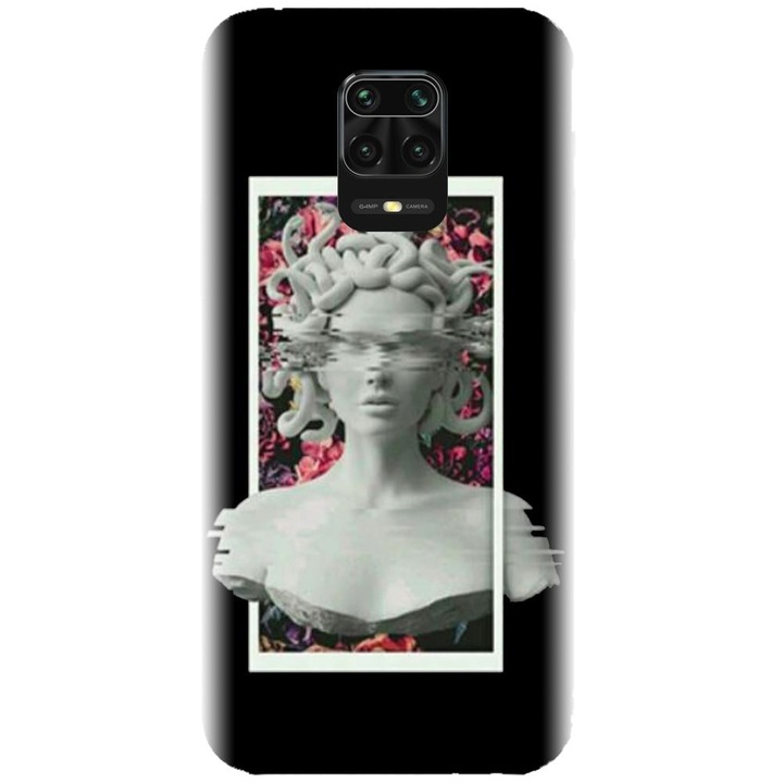 Husa din silicon compatibila cu Xiaomi Redmi Note 9s - model Contemporary Art 2