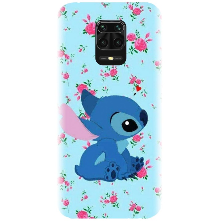 Husa din silicon compatibila cu Xiaomi Redmi Note 9s - model Stitch Cellphone