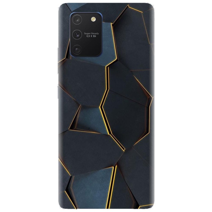 Szilikon tok kompatibilis a Samsung Galaxy S10 Lite/SM-G770F/DS - Abstract Draw modellel