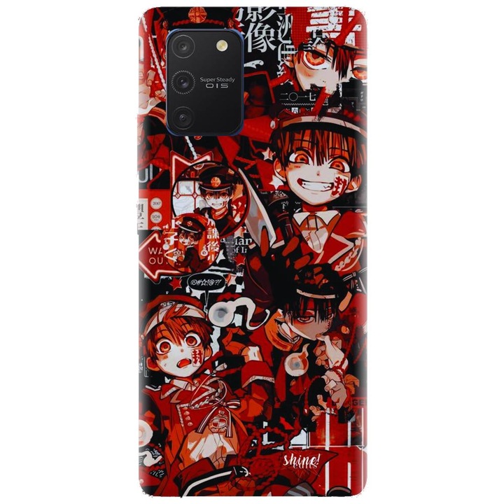 Силиконов капак, съвместим с Samsung Galaxy S10 Lite/ SM-G770F/DS - модел Anime Red