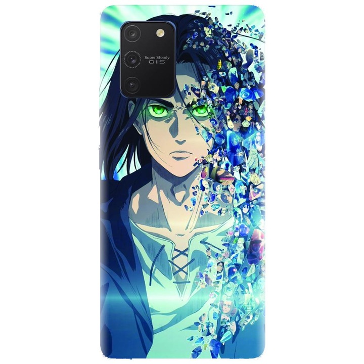 Силиконов капак, съвместим с Samsung Galaxy S10 Lite/ SM-G770F/DS - Аниме модел Aot CSR 1300