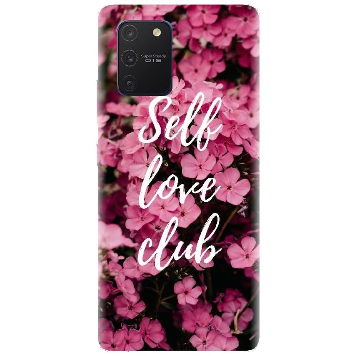 Szilikon borítás kompatibilis a Samsung Galaxy S10 Lite/SM-G770F/DS modellel - Love Self Love Club modell
